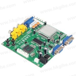 Ventas calientes GBS8220 RGBS a VGA Adaptador de salida dual CGA/EGA/VGA/YUV Entrada de señal de componente Módulo convertidor de video HD Tablero stock