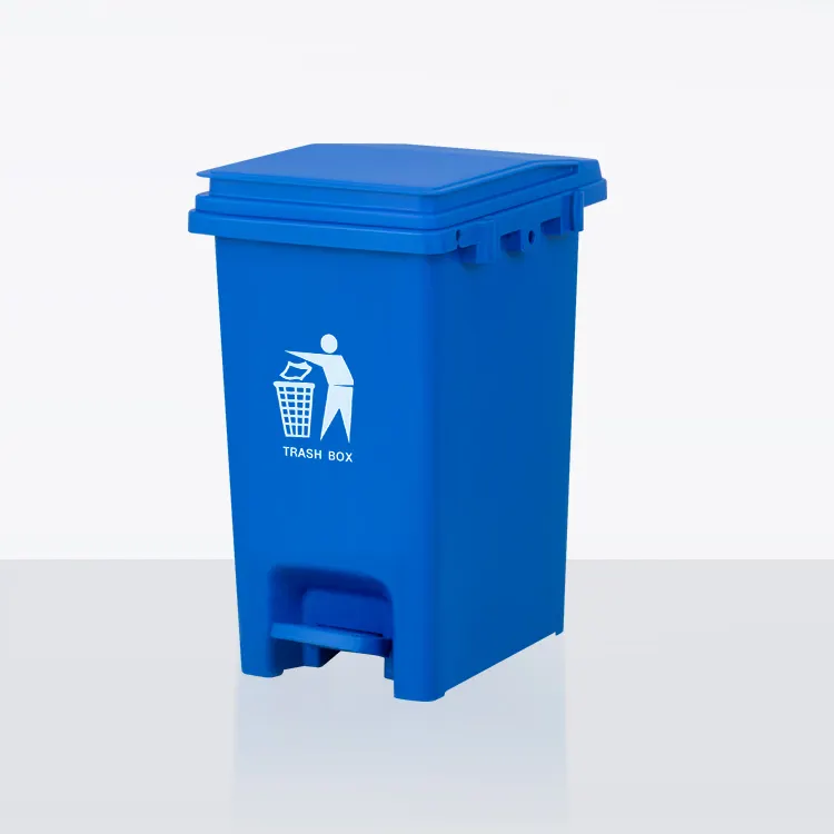 Hot sale 15L Indoor step on recycle waste can trash bin