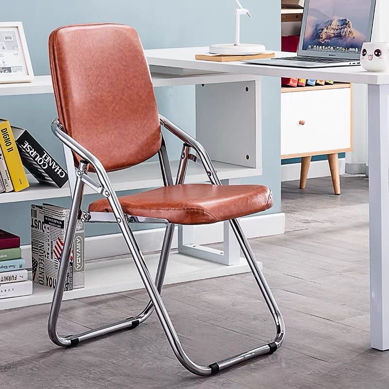 Brown thickened seat with electroplating