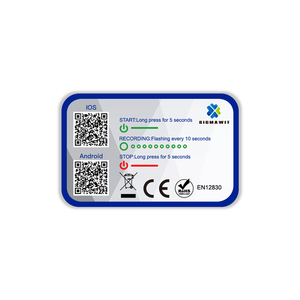 Registrador de datos de temperatura BLE inalámbrico desechable, entorno de informe PDF, monitoreo en tiempo real - Product Image 4