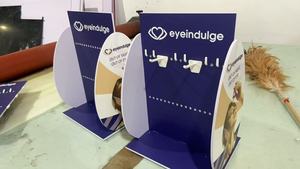 <strong>Rotating</strong> Double Sided Fashionable PDQ <strong>Display</strong> Box, Small Cardboard <strong>Counter</strong> <strong>Display</strong> Stands with <strong>Hooks</strong> for Hanging - Product Image 6