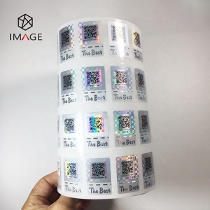 Sparkle QR <strong>Code</strong> Authentication Hologram Sticker for Traceability - Product Image 5