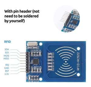 Vendite calde RFID RC522 RFID lettore modulo con scheda bianca S50 e portachiavi