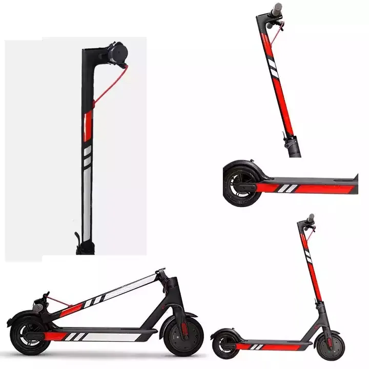 Monorim adesivi riflettenti per lo Styling di alta qualità per accessori per Skateboard di sicurezza notturna per Scooter elettrici M365