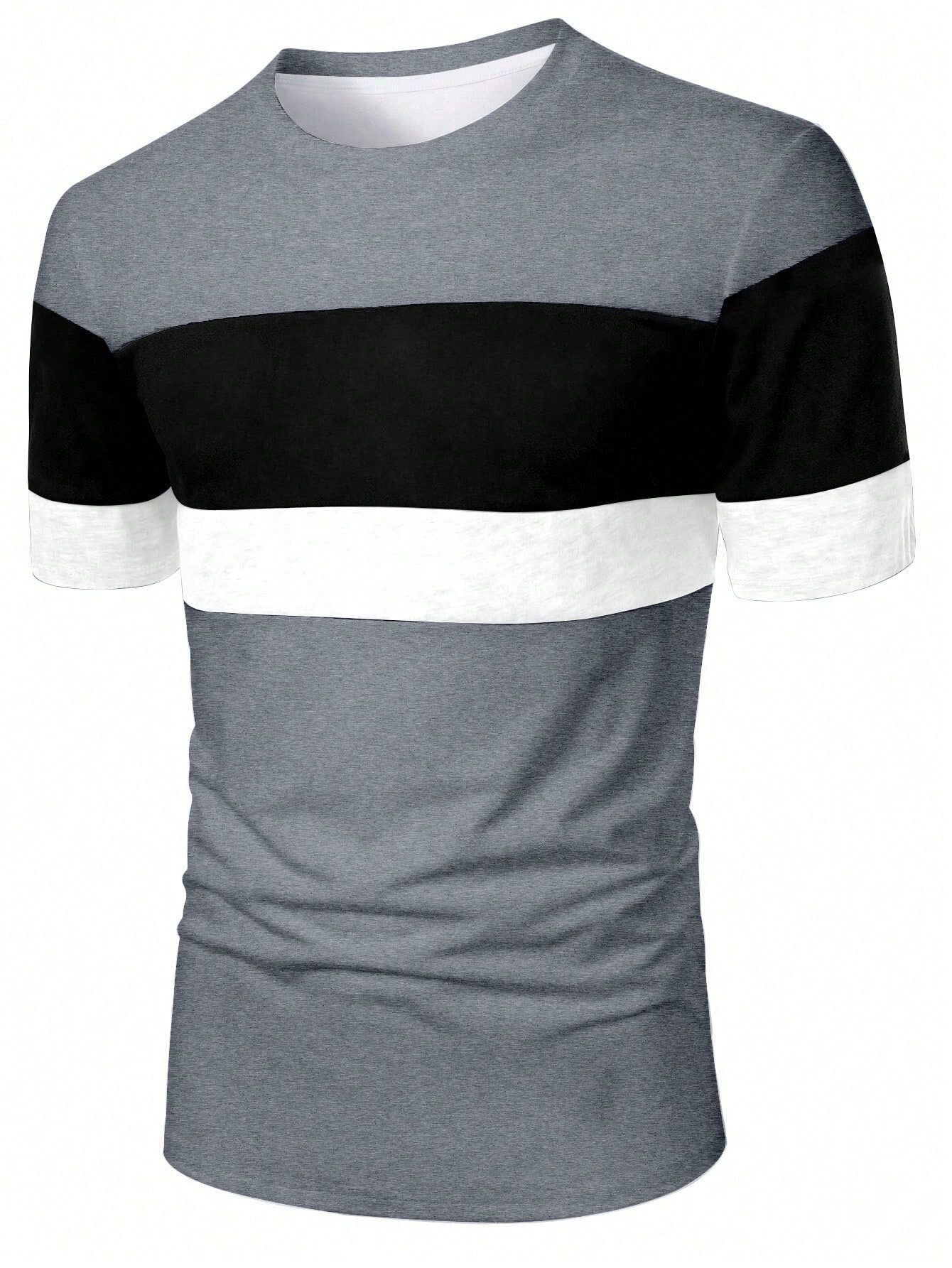 Gray, black, white, gray