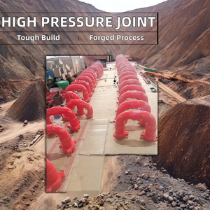 Unión rotativa de acero de alta presión para tuberías de gas/petróleo Buje de junta giratoria con roscas NPT/BSP Proceso de forja para minería de carbón - Product Image 3