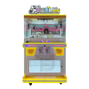 Quảng châu chất lượng cao Nhà cung cấp 2 máy nghe nhạc bảng Top Claw cần cẩu máy để Bán Thú nhồi bông đồ chơi Claw Máy bán hàng tự động - Product Image 4