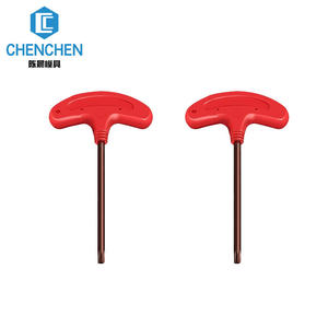 Công nghiệp cấp chenchen cờ hình Metric T6 T30 t-loại Torx Screwdriver cờ lê với t xử lý và Torx Key - Product Image 2