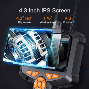 G30m 5m 4.3 Inch <strong>Ips</strong> Handheld Endoscope <strong>Camera</strong> Explorer Inspection <strong>Camera</strong> 8mm 2mp Ip67 Waterproof for Pipe Inspection - Product Image 4