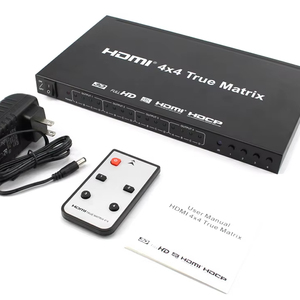 OEM Factory 4K @ 30Hz 4 puertos HDMI Matrix Switcher Splitter HDMI Matrix 4x4 con EDID