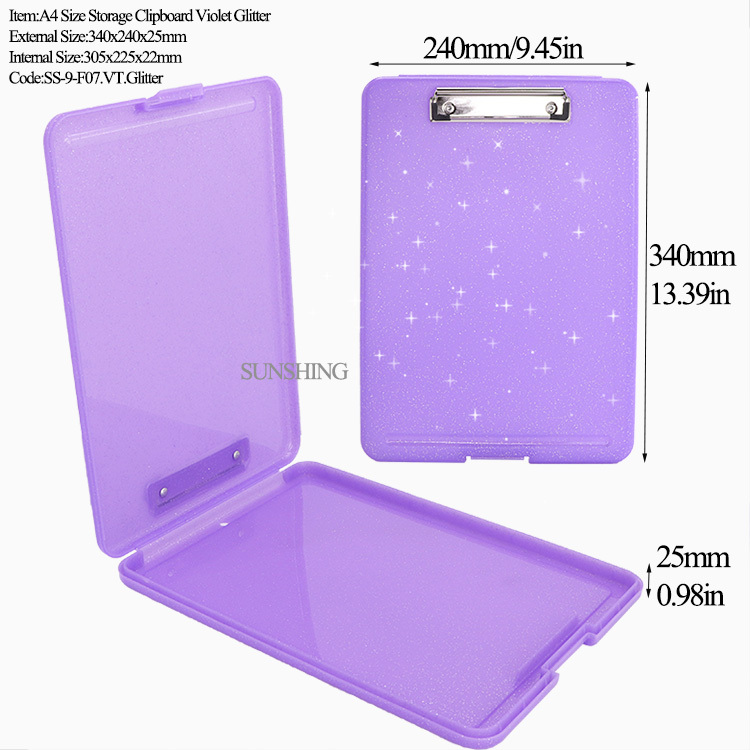 F07B:Violet Glitter