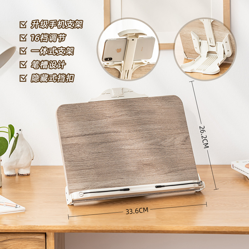 Large size - Dark gray - With phone stand