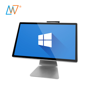 Monitor de computadora con pantalla táctil capacitiva comercial de 24 27 pulgadas 4K pantalla LCD interactiva de escritorio - Product Image 1