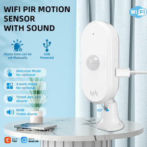 Sound and <strong>Light</strong> Infrared Detector Smart Life APP Control WIFI Motion <strong>Sensor</strong> Support Automatic Linkage <strong>Function</strong> - Product Image 4