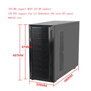 Custodie e torri per Computer di alta qualità 10*5.25 "supporto per sala CD custodia per Computer ATX - Product Image 4