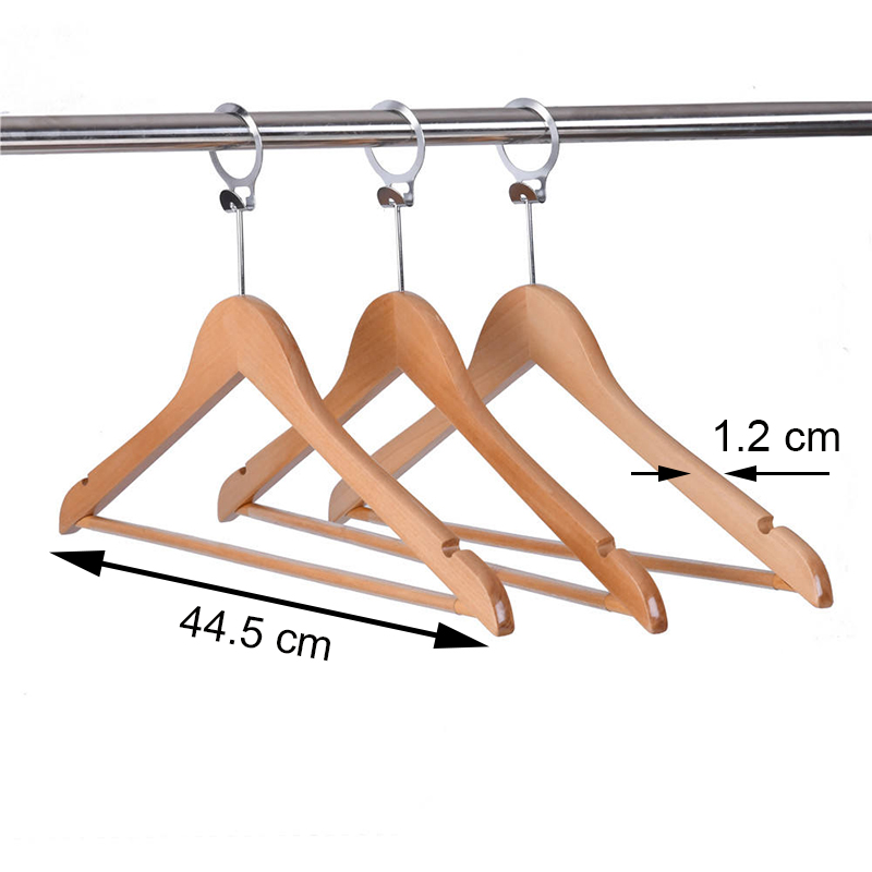 Crochet antivol avec barre (44,5*1,2 cm)