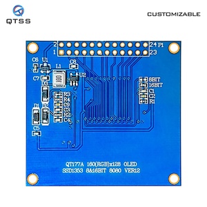 1,77 Zoll PMOLED Mini OLED Monitor Bildschirm platine 160x128 Pixel Farbe 24 Pin I2C Anzeige modul für Arduino Raspberry Pi - Product Image 6