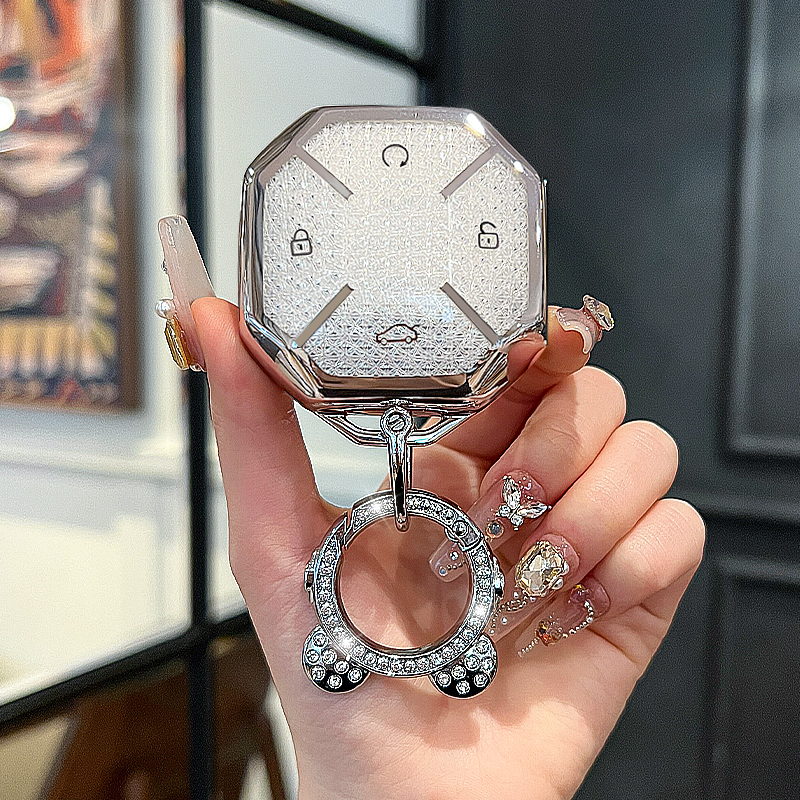 Bague en argent et diamants