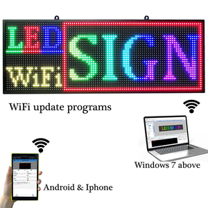 Voll farbige Bildlauf nachricht LED Store Display Sign Board P10 LED-Außen module für Schilder - Product Image 2