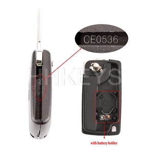3 düğmeler gövde düğmesi VA2 bıçak çevirme oto uzaktan anahtar Fob kabuk için 307 308 C3 C4 C5 araba anahtarı kapak CE0536 CE0523 - Product Image 3