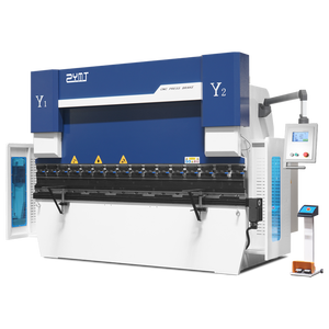 ZYMT 125T/3200 160T/3200 CNC elektro-hidrolik Servo basın fren otomatik bükme makinesi ESVP enerji tasarrufu sistemi Motor çekirdek - Product Image 2