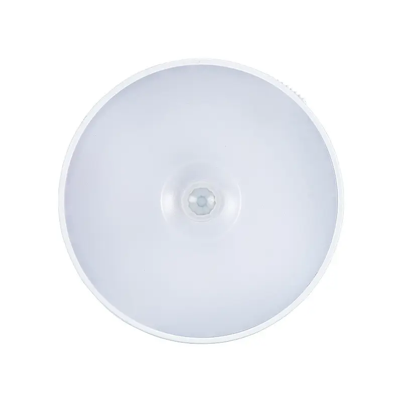 Mini luz nocturna con Control táctil, lámpara inalámbrica con Sensor de movimiento redondo para dormitorio, armario, cocina, lámparas de pared
