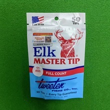 Snooker <strong>Tips</strong> 10mm 11mm 50pcs Medium Hard Original Tweeten New ELK Master Leather <strong>Tips</strong> Made in USA Snooker &amp; Billiard Accessories - Product Image 4