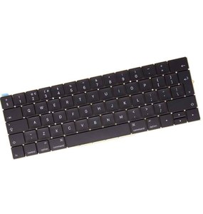 替换英国布局笔记本电脑键盘适用于MacBook Pro晚期2016中2017 13英寸A1706 15英寸A1707发光二极管背光塑料