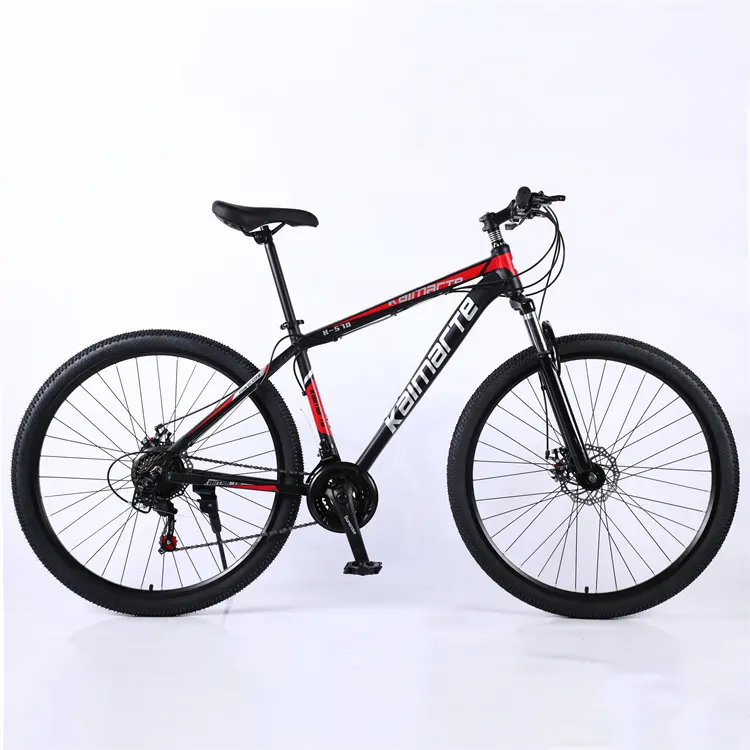 Fabbrica cinese a buon mercato 26 pollici 21 velocità in acciaio ad alto tenore di carbonio Stock bicicletta freno a disco ruota su misura Mountain Bike