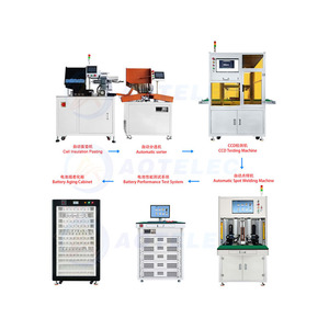 Battery Making Equipment Lithium Battery Machine Cylinder Cell Battery Pack <strong>Assembling</strong> Line <strong>System</strong> - Product Image 1