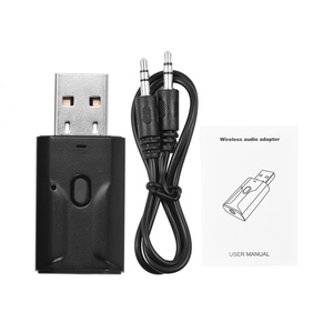 USB BT5.0 беспроводной аудио адаптер портативный передатчик и приемник 15 м рабочее расстояние низкая задержка без установки драйвера - Product Image 6