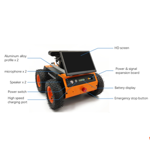 AGV AMR otonom mobil Robot teslimatı Ros AGV Robot şasi Chassi Robot lojistik taşımacılığı için - Product Image 4