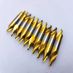 金属中心钻中心钻的钴高速钢双头镀钛中心钻 - Product Image 3