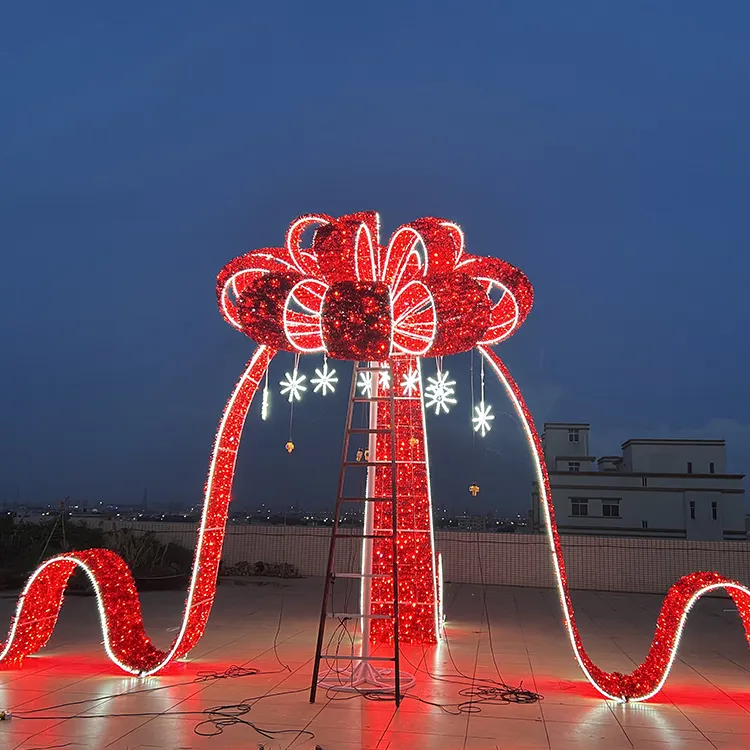 Andere Urlaub große Outdoor-Weihnachts dekorationen Werbung, Motiv Lichter, Lichter Beleuchtung