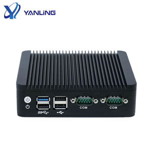 Fanless Industrial Mini Pc Dual Lan Wifi Support windows <strong>Linux</strong> Ubuntu Portable Thin <strong>Client</strong> - Product Image 3