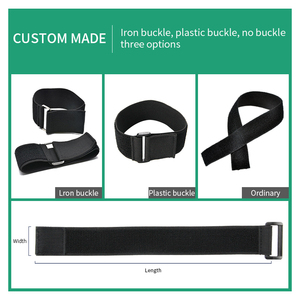 Adjustable and Versatile Hook and <strong>Loop</strong> Strap Non-Slip Knitted Polyester Coloured Elastic <strong>Buckle</strong> - Product Image 5