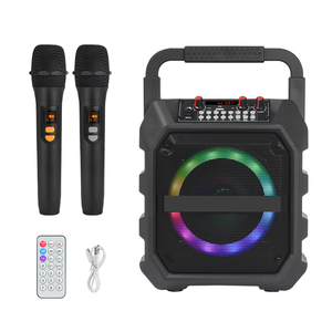 K6S Altavoz Activo Multifuncional Pasivo con Efecto de Luz RGB Consola Amplificador de Potencia Sistema Pa Juego de Karaoke - Product Image 1