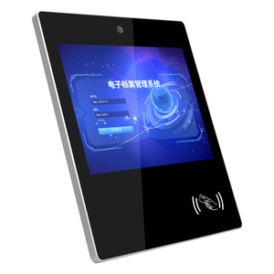 Cámara/teclado/NFC/RFID/QR/lector de tarjetas capacitivo personalizado todo en una pantalla táctil panel Industrial PC con WiFi RS232 - Product Image 6