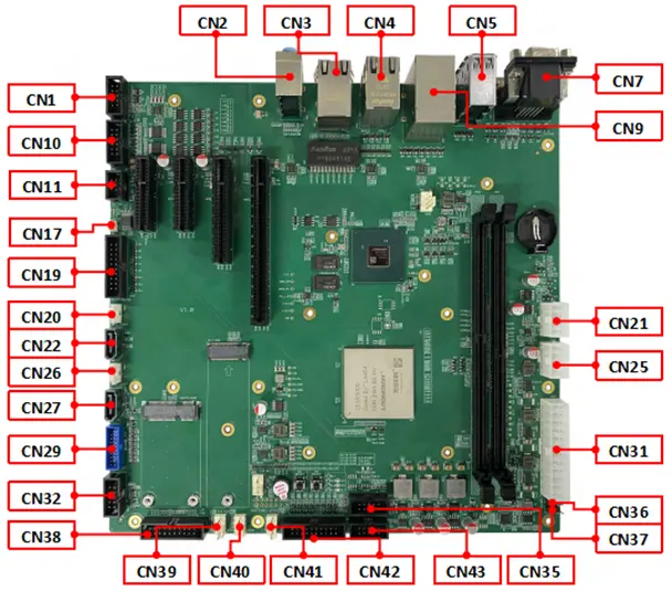 새로운 Loongson 3A5000 프로세서 산업용 MicroATX 마더보드 64GB DDR4 통합 HDMI 이더넷 SATA USB 3.0 데스크탑/데스크탑"