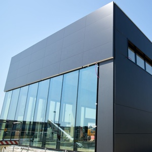 2023 più nuovo design del sistema di rivestimento della facciata della parete del pannello composito in alluminio - Product Image 2