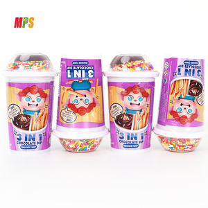 <strong>3</strong> <strong>in</strong> <strong>1</strong> <strong>CHOCOLATE</strong> DIP CUP MILK FLAVOR BISCUIT STICK + <strong>CHOCOLATE</strong>/MILK + CANDY - Product Image 5