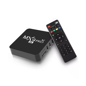 <span class=keywords><strong>MXQ</strong></span> PRO <span class=keywords><strong>TV</strong></span> hộp Amlogic S905 1GB/8GB 1000M LAN 2.4G/5G Wifi BT4.0 UHD 4K <span class=keywords><strong>KODI</strong></span> 16.0 thông minh <span class=keywords><strong>TV</strong></span> hộp <span class=keywords><strong>MXQ</strong></span> Pro - Product Image 1