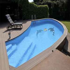 Mới dưới lòng đất sợi thủy tinh hồ bơi Kit hồ bơi ngoài trời sợi thủy tinh ngầm khung hồ bơi - Product Image 3