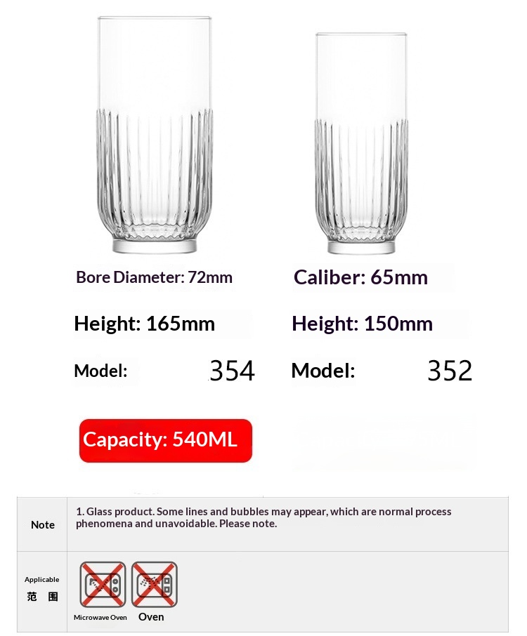 TOK352 transparent 390ML