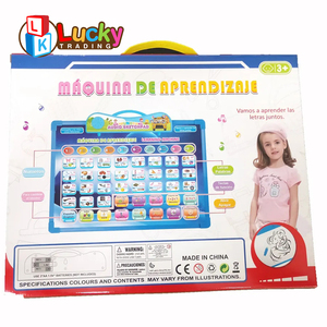 Nuova macchina per l'apprendimento giocattoli inglese e cinese bilingue apprendimento tavolo da disegno lettura tavolo da disegno educativo per bambini - Product Image 2