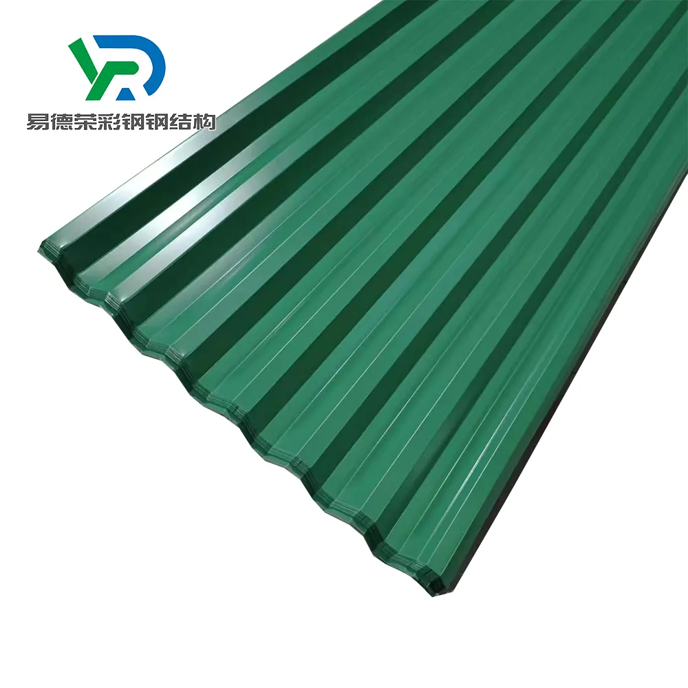 Pre coated 0.3-0.8mm galvanized metal aluminum zinc metal roof panel