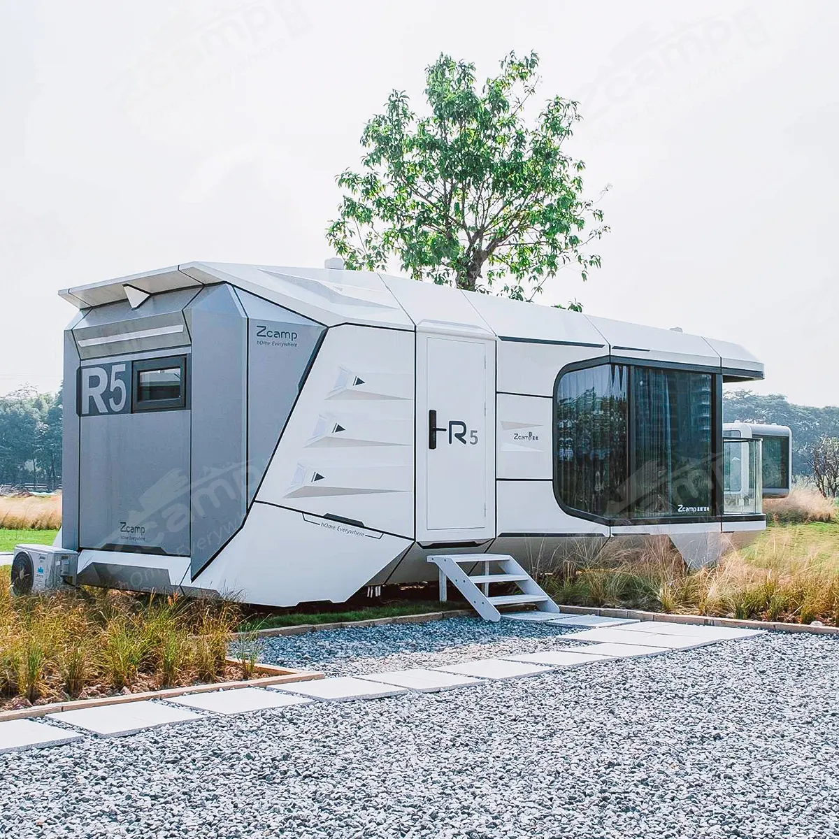 Zcamp H5 petite maison extensible portable camping luxe camping moderne modulaire facile à assembler maison préfabriquée mini maison maison maison