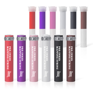 Botella de tinta de pigmento de tatuaje de cuerda de cejas de medición de mapeo de 30m para Microblading maquillaje regla de línea de arco y flecha - Product Image 2