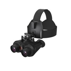 Yeni 3D VR gece görüş dürbün ile çift ekran 4K HD kafa kask monte dijital taktik avcılık kızılötesi NVG gözlük - Product Image 5