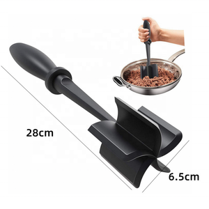 2024 Multi-functional Meat Chopper Potato Salad Tomato Chopper Rice Mixer Grinding Spatula Heat Resistant Meat <strong>Masher</strong> - Product Image 6